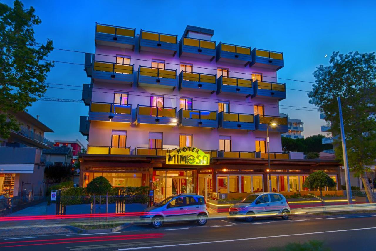 Hotel Mimosa Riccione Exterior foto