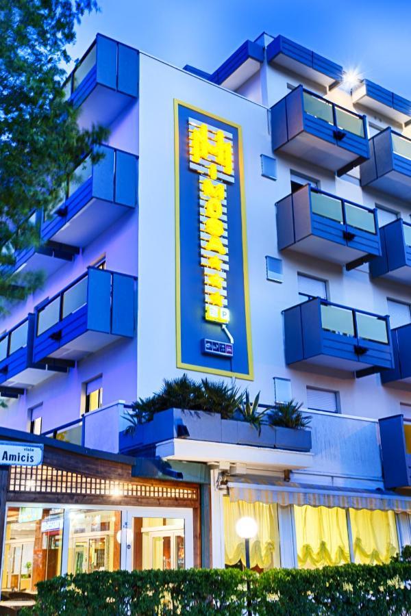 Hotel Mimosa Riccione Exterior foto