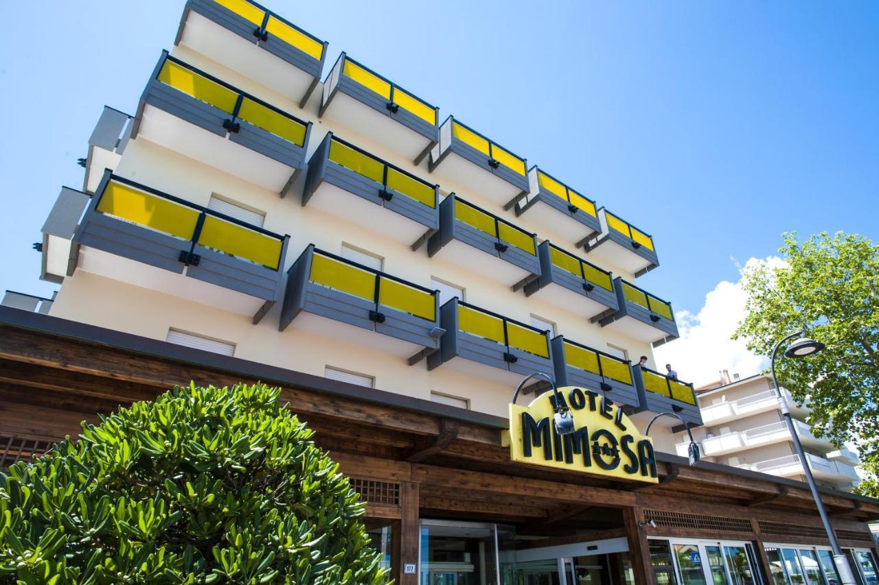 Hotel Mimosa Riccione Exterior foto