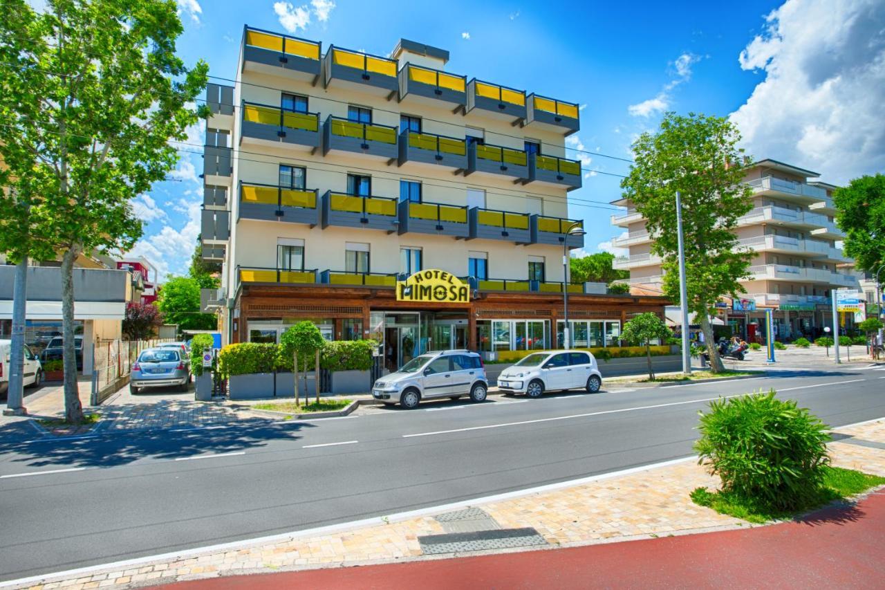 Hotel Mimosa Riccione Exterior foto